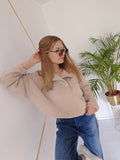 Bluza polarowa MILAGRO Beige beżowa polska produkcja UNI